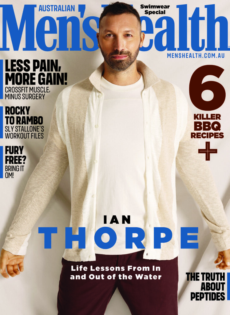 Ian Thorpe December 2022 issue Men's Health Australia