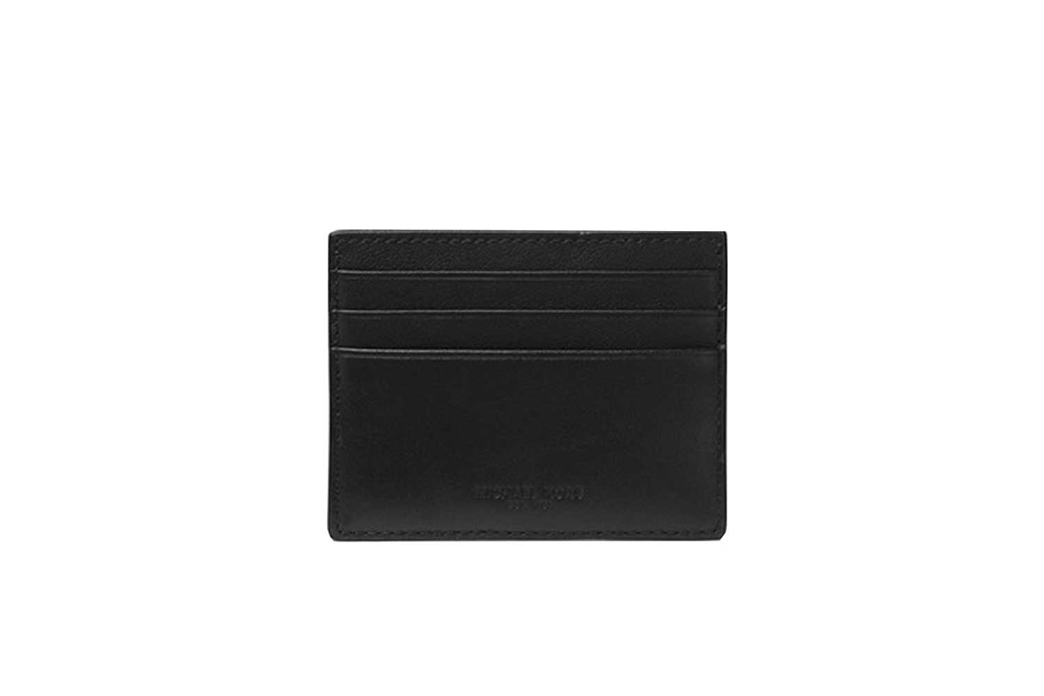 Michael Kors Odin Tall Leather Card Case