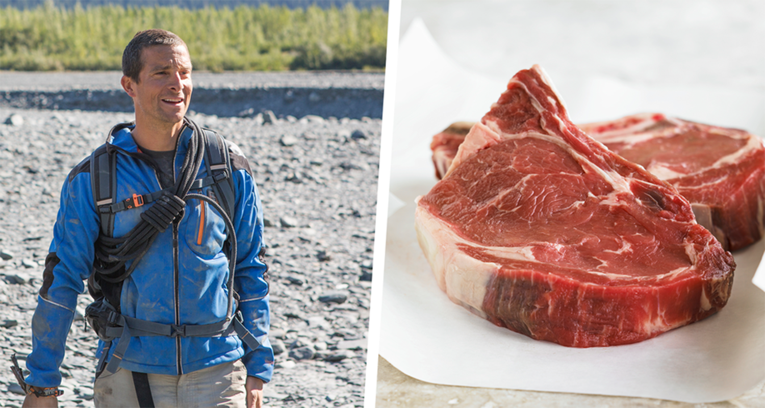 Bear Grylls Says ‘natural’ Diet of Grass-Fed Red Meat Is ‘Secret to Facing Life’s Toughest Challenges’